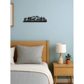 Vintage Metal Moose Wall Art, Handcrafted Rustic Moose Sculpture (Option: Wrought iron decoration)