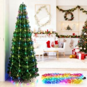 Christmas Tree Light Strings, LED Light Strings With Remote Control, Colorful Lights, Warm White Light Strings, Christmas Decorations (Option: MultiColor  10 Strings)