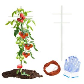 1PC 7FT Hollow T-profile Climbing Trellis, Stable And Durable, Perfect For Climbing Plants, A Modern Garden Decoration. (Option: 7FT1inch)